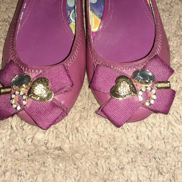 COACH-Poppy-CAPER Ballet Flats - Picture 6 of 7